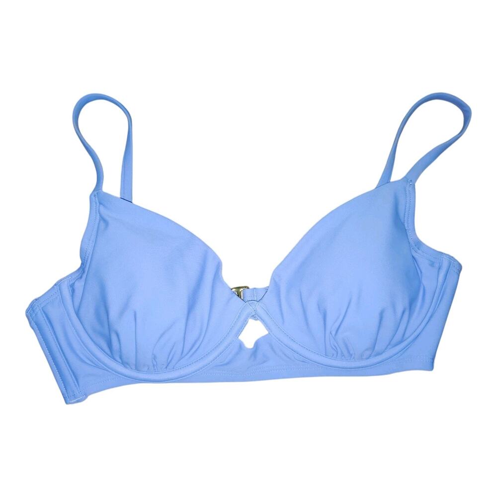 Shade and Shore Womens Blue Swimsuit Top Size 36C New with‎ Tags